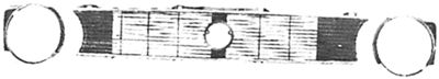 VAN WEZEL 5810510 -  Решетка радиатора